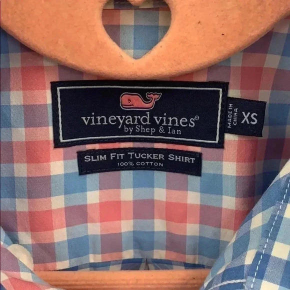 Vineyard Vines MULTI-COLORED Slim Fit Tucker Button-Down Shirt Size XS - Picture 4 of 4
